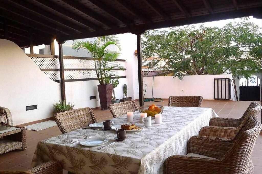 Villa Garoe Puerto de Las Nieves Bagian luar foto